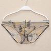 New Men's Mesh Breathable Underwear Triangle Pants Sexy Low Waist Printed Underwear