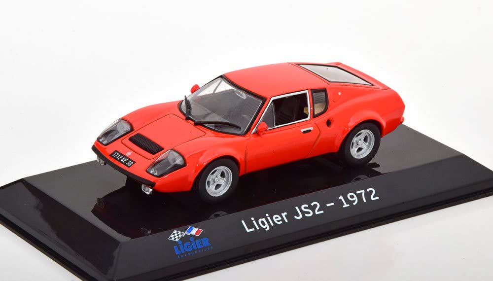 

Ligier French car miniature car LIGIER JS2 1972 with clear case 1/43 (red) [used]