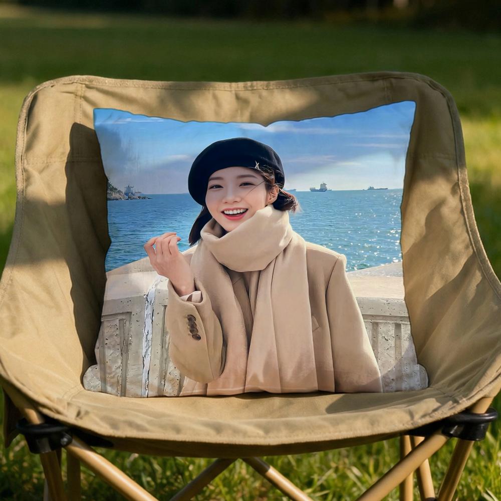 

Actor PPark MinS YYoungS Cushion Cover Soft Reversible Durable Pillow Cover MultiScene Use for Home Car Daily Comfort 30x30cm