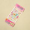 Children's 3D Crystal Gem Cartoon Stickers: Shiny Princess Rewards & Educational Stationery