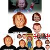 Childs Play Halloween Latex Mask With Blood Effect For Horror Party Cosplay