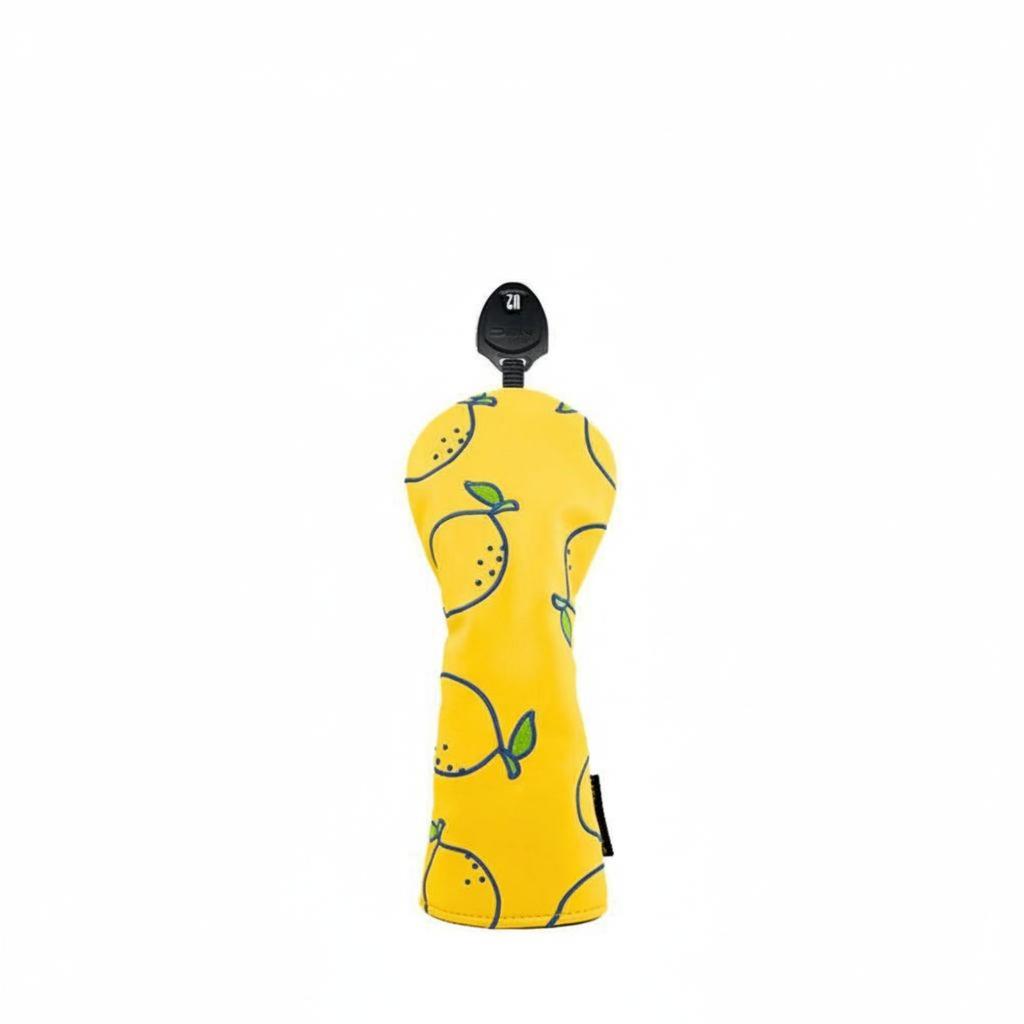 Fruit Pattern Sport Headcover Abrasion Protection Sport Club Headcover Driver Wood Utility Club Cover Wear-Resistant