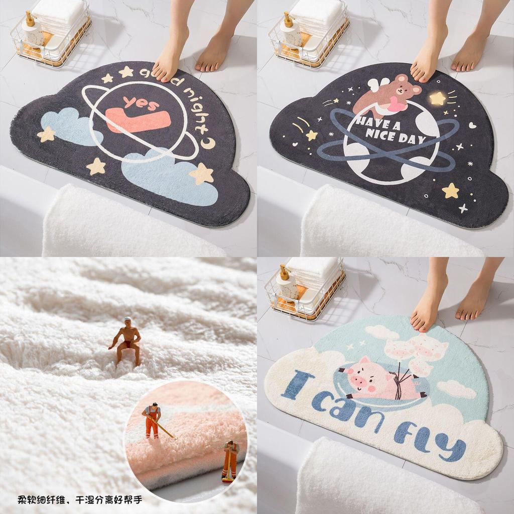 Soft And Comfortable Polyester Fiber Floor Mat Carpet Ideal For Any Space