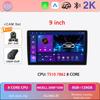 Autoradio Android 16 universel 9/10 pouces, CarPlay, Android Auto, GPS, lecteur multimédia, WiFi, écran QLED, BT 2 DIN