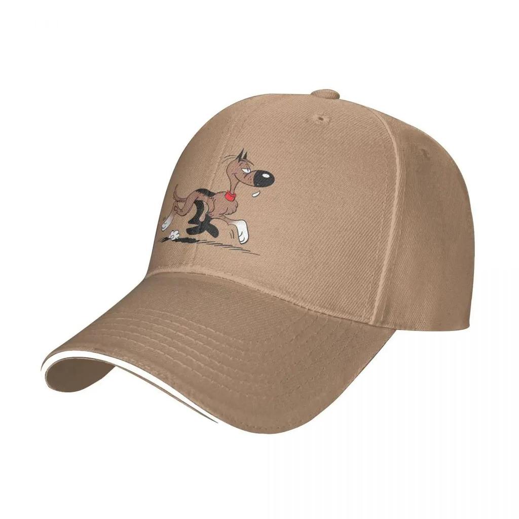 Lucky Luke Rantanplan Baseball Cap Fashion Cartoon Daltons Anime Sandwich Hat Unisex Breathable Headwear Fishing