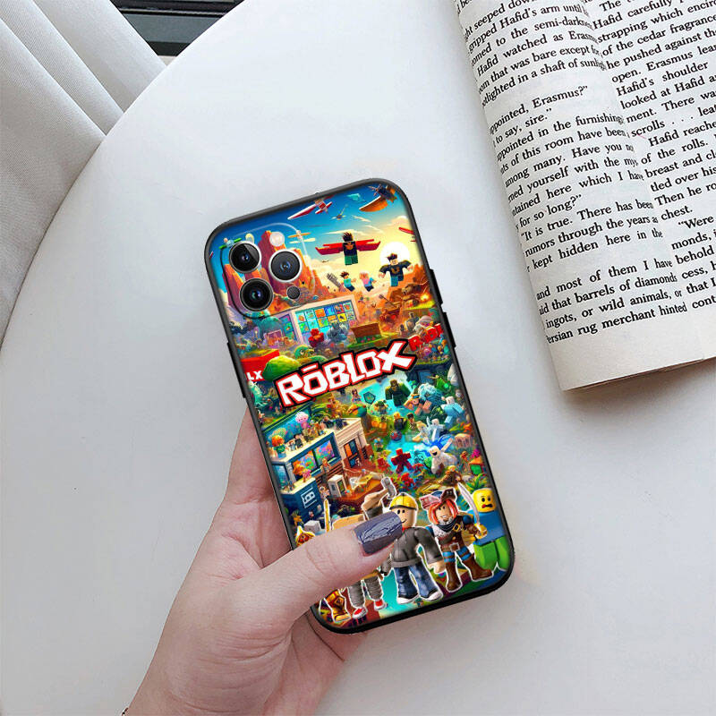 RT23 R-Robloxs Shell for Samsung Note 20 10 S25 Plus Ultra Lite FE A51 A52 A53 A71 A72 A73 M20 M30 M21 M31 M51 A11 A70 A56 A26