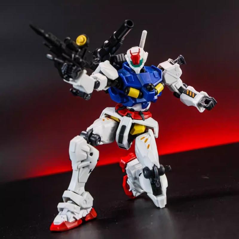 HG 1/144 RGM-79 Saya‘S Light-Type Guncannon GQ Red Green Blue Color Assembly Model Kit Action Figure Mecha Toy Desktop Ornament
