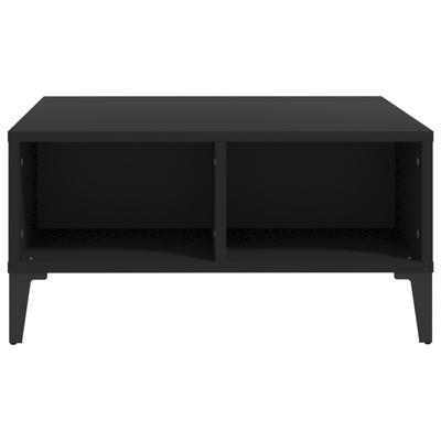 Coffee Table Black 60x60x30 Cm Particleboard