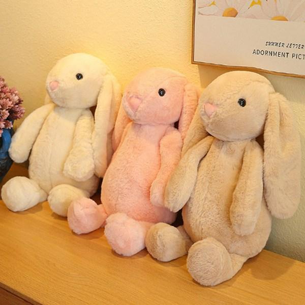 Dingdongpet psí přívěsek králičí hračka, růžová, 1 kus