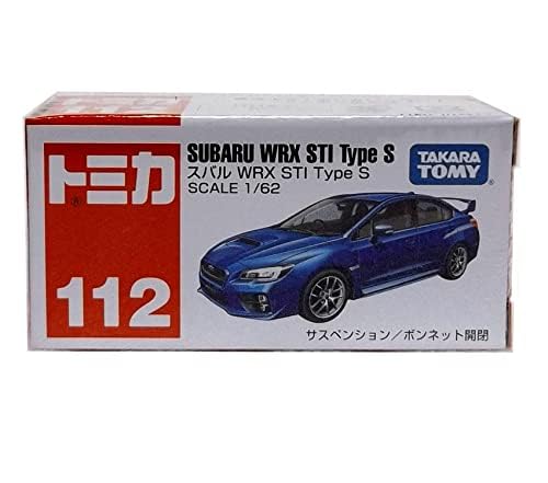 Tomica No. 112 Subaru WRX STI Type S Box