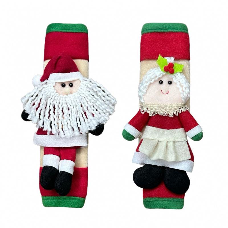 Christmas Refrigerator Handle Cover and Ornament
