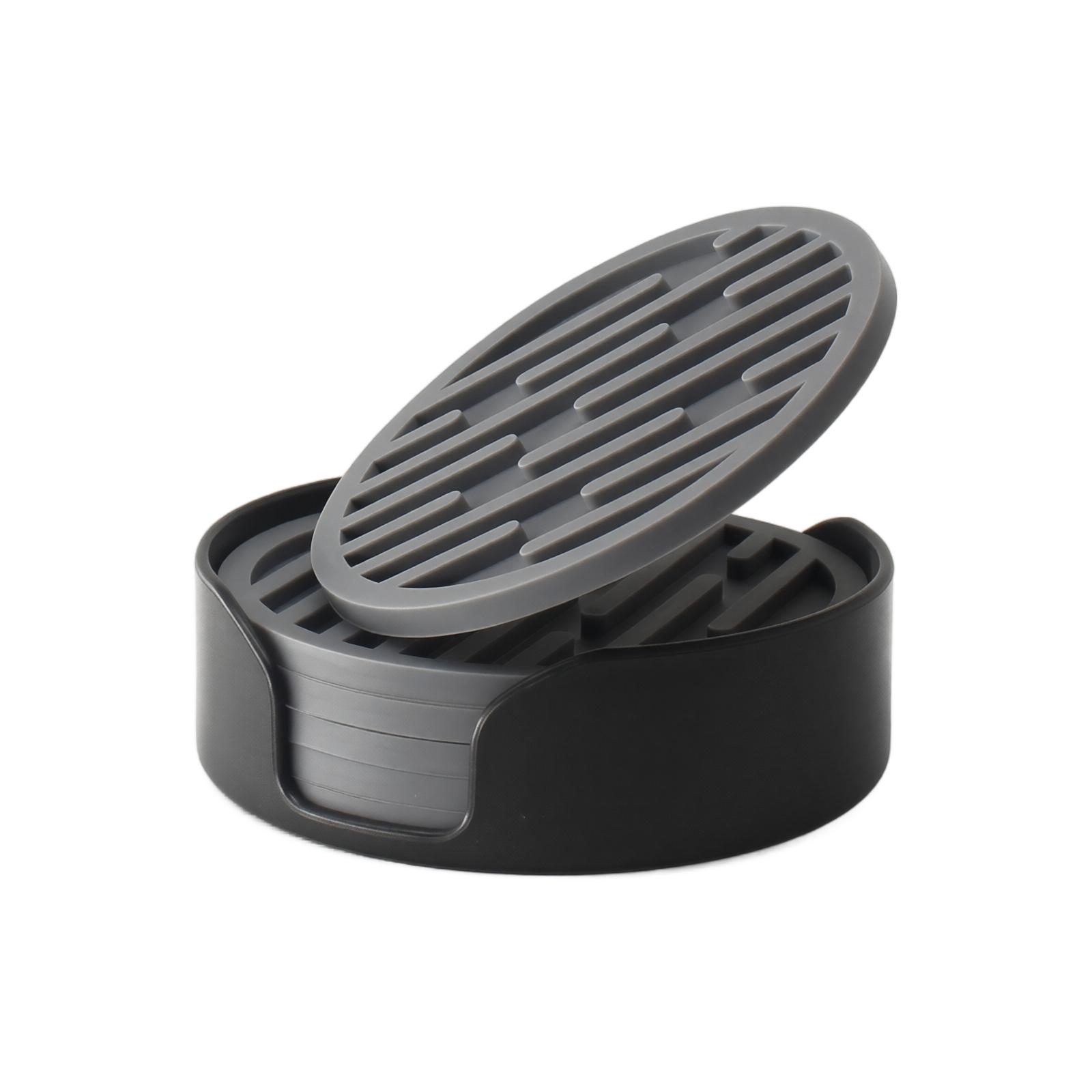 Silicone 6-Pack with Cup Holder Tray One Size