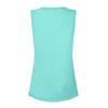 Women's Sleeveless Tank Top Button Front Round Neck Casual Summer Shirt Lightweight Soft Fabric Comfortable Fit