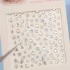 Acrylic Rhinestone Stickers for Face Sparkling for Face - Heart, Star & Moon Designs for Parties, Stage & Festivals