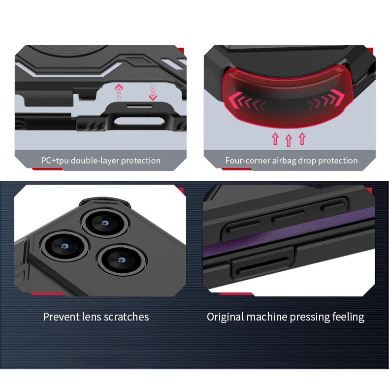 Magnetic Attraction Piece Phone Case For OnePlus ACE5 Ultra/OnePlus 13 13T 13R/OnePlus Nord4/OnePlus ACE5 Case Heat Dissipation Back Cover