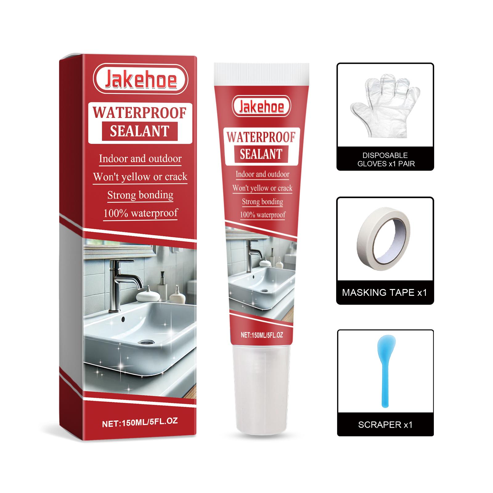 

150 мл Водонепроницаемый Силиконовый Герметик Водонепроницаемый Невидимый Наполнитель Герметик Многофункциональный Бытовой Водонепроницаемый Клей