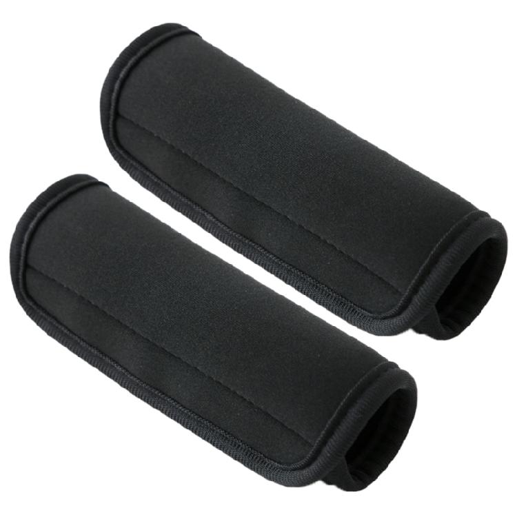2Pcs Soft Grip Travel Luggage Handle Cover Neoprene Suitcase Protective Wraps Easy Installation Travel Bags Accessories