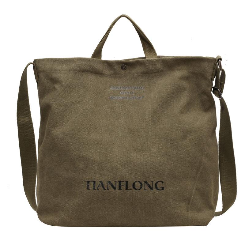 Geantă portabilă de pânză Geantă de umăr pentru navetă de mare capacitate Geantă de tip Crossbody Class pentru femei