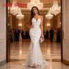 Elegant Satin Polyester Mermaid Evening Dress With Zipper For Formal Events