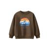 Autumn and Winter K-style Children's Clothing Kids Fleece Thermal Hoodie Boys and Girls Pullover Children's Fleece Clothes
