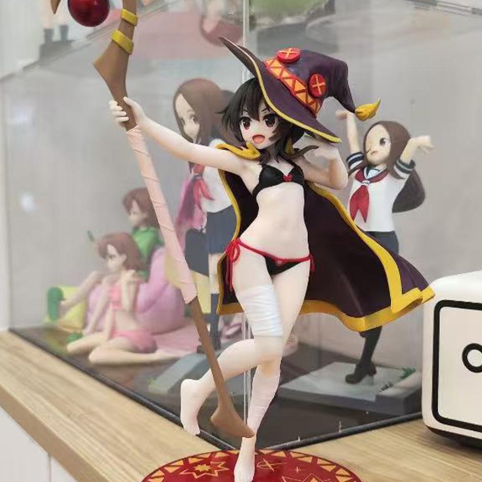 Original Genuine God's Blessing on This Wonderful World 24cm Megumin Action Figure Cute Figurine For Girls Droppshiping