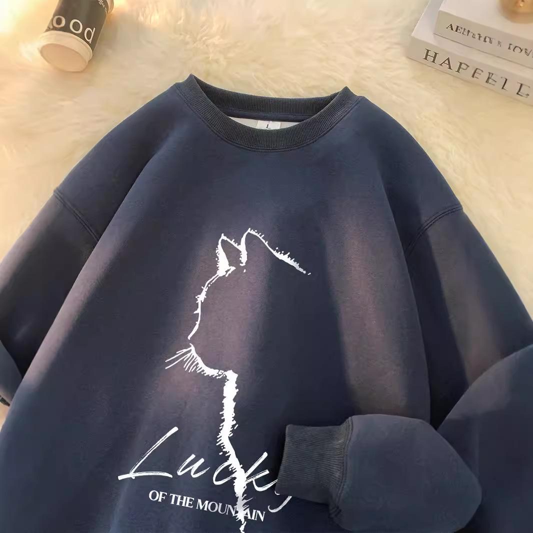 

Новая осенне-зимняя куртка без капюшона свободного кроя большого размера с длинными рукавами и подкладкой 5XL тёмно-синий