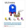 WLR RACING - Universal Aluminum AN10 Sandwich Oil Adapter Filter Cooler Plate Kit With 3/4-16 UNF , M20 X 1.5 Fitting WLR6721