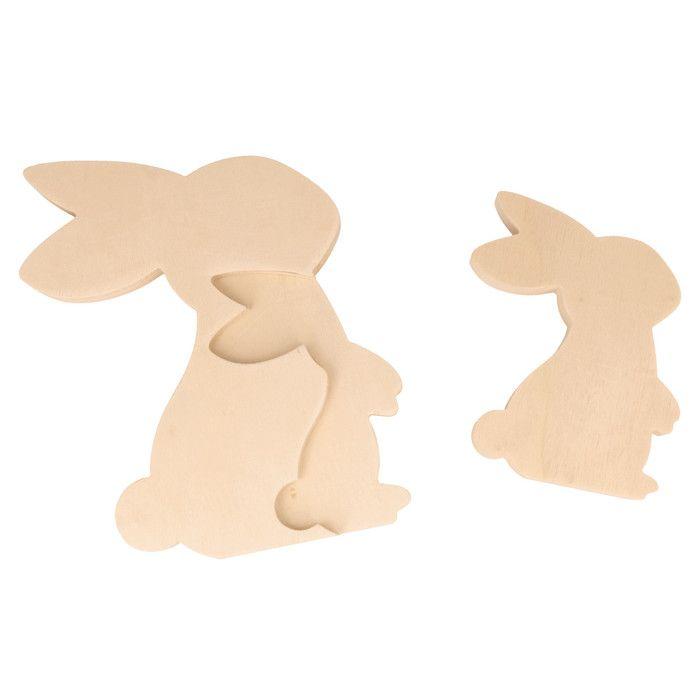 Nesting Rabbits 20 Cm