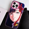 Mato seihei Ren Yamashiro Jelly Double layer Rose Red Mobile Phone Case for iPhone 17 16 15 14 13 12 11 Air Pro Max Plus