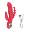 Powerful Thrusting Rabbit Vibrator for Women 3 In 1 Nipple Clitoris Stimulator G Spot  Dildo Massager Sex Toys for Adults Goods