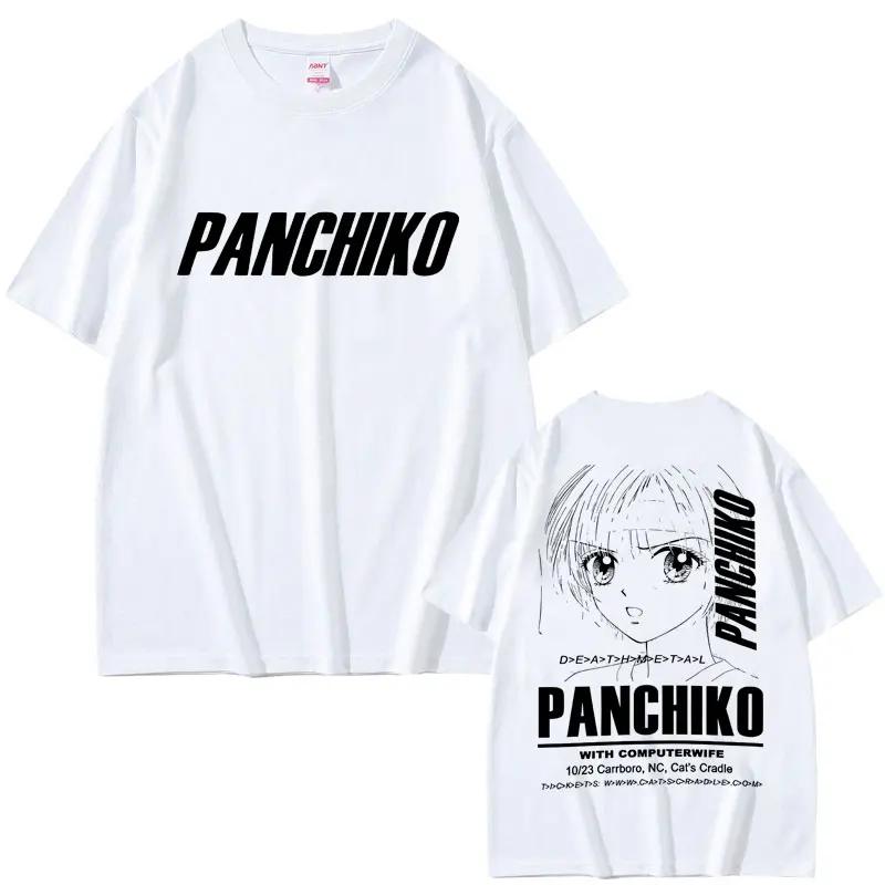Rock Band Panchiko DEATHMETAL Album Grafikdruck T-Shirt Herren Damen Vintage Freizeit T-Shirts Männliche Oversized T-Shirts Gothic Streetwear