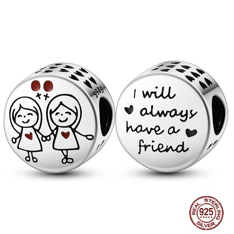 Copper Charms Great Love Mother Family Sister Pink Heart Tulip Cha Beads Fit Original Bracelet Diy Mother'S Day Jewelry Gift