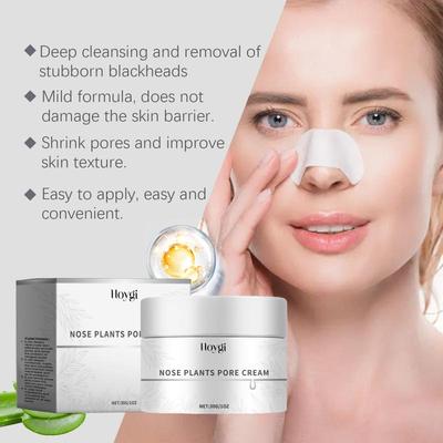 60Pcs Blackhead Remover Nose Mask Shrinking Pore Deep Cleansing Black Dots Acne Treatment Oil Control Black Mask