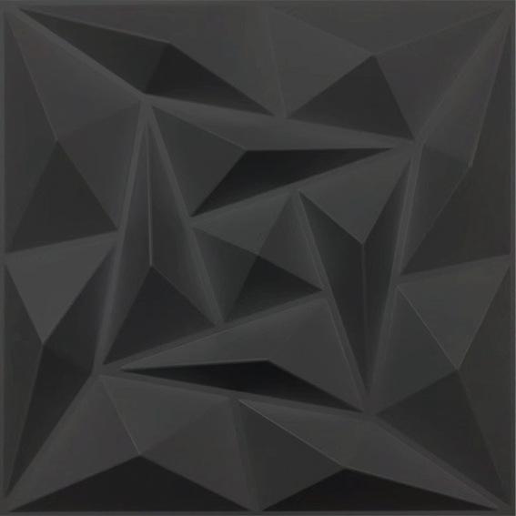 10pcs 30*30cm 3D Wallboard Diamond PVC Textured Wallboard Living Room Lobby Bedroom and el Office Decoration