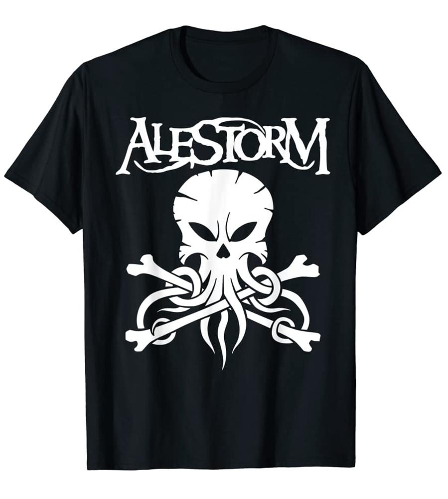 

Alestorm band skull T-shirt Black Unisex Tee All Sizes S to 5Xl X175 Unisex T-Shirt M