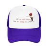 Hadestown flower Mesh Caps Outfits for Unisex Women Adjustable Snapback MeshBack Summer Breathable Caps