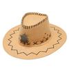 Fashion Western Cowboy Hat, Universal for Men and Women, American Western Cowboy Hat Spring Summer Autumn Hat Tide
