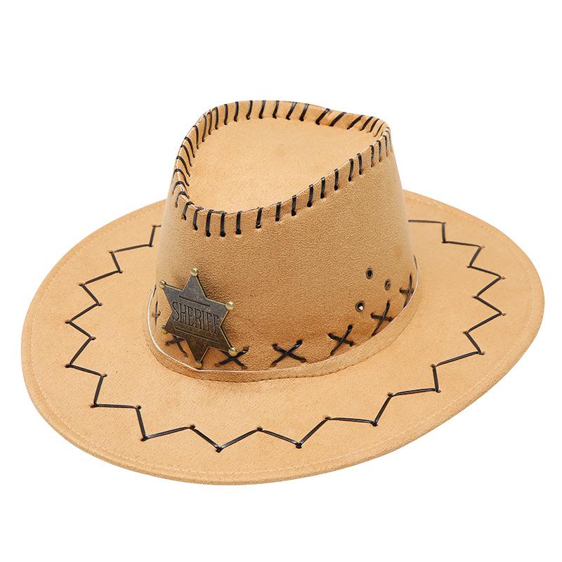 Fashion Western Cowboy Hat, Universal for Men and Women, American Western Cowboy Hat Spring Summer Autumn Hat Tide