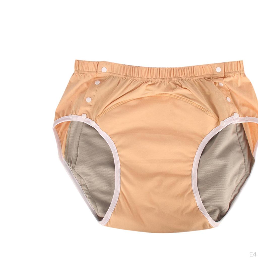 Inkontinensskydd Vuxen Tygblöjbyxor Skyddande Kalsonger för Kvinnor och Män