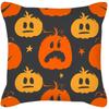 Halloween Decoration Cushion Pumpkin Cat Ghost Pillow Sleeve Is Suitable for Home Living Room Sofa Room Decoration