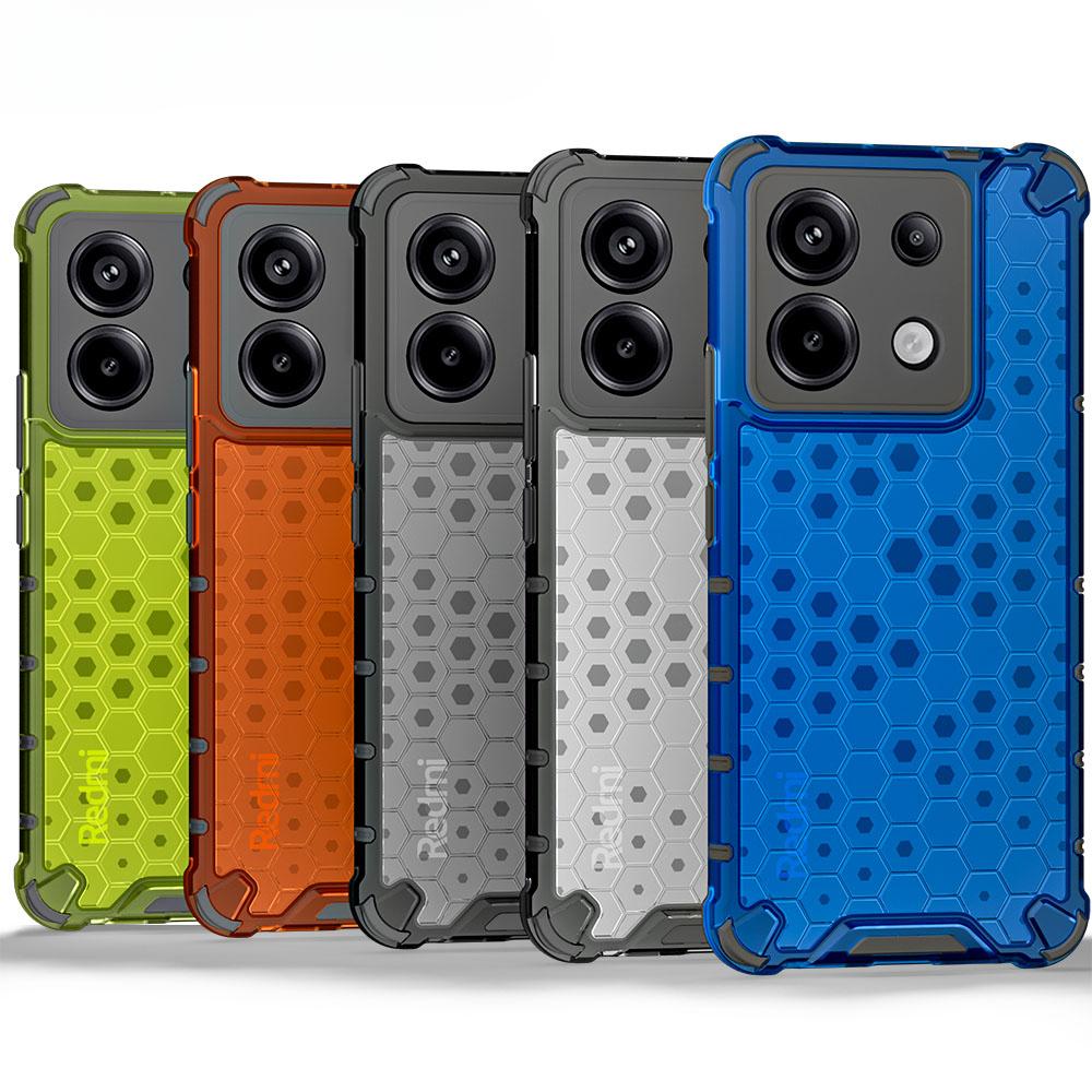 

Противоударный чехол для Redmi Note 13 4G 13 Pro + 5G силиконовый + ПК прозрачный сотовый чехол для телефона для Xiaomi POCO X6 M6 Pro