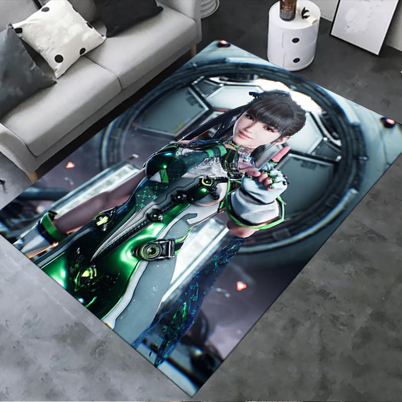 

2025 New Stellar Blade Carpet Rug for Living Room Bedroom Home Sofa Decoration,Kids play Non-slip Floor Mat181 40x60cm( 15x23in )
