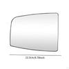 Car Side Mirror Glass Rear View Mirror,Replacement,Small Wing for T250