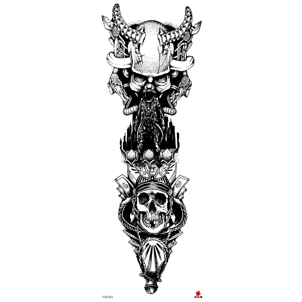High Quality Temporary Body Arm Sticker Fake Temporary Tattoo Arm