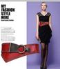 Fashionable Korean-Style Women's Waist Belt - Versatile, Decorative, and Wide, Perfect with Skirts.