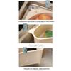 New Portable Sink Drain Basket Suction Cup Triangular Storage Baskets Hanging Sponge Rag Storage Box