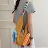 Fish Hollow Out Woven Bag Magnetic Buckle Tassels Beach Handbag Cotton Crochet Shoulder Bag  Beach