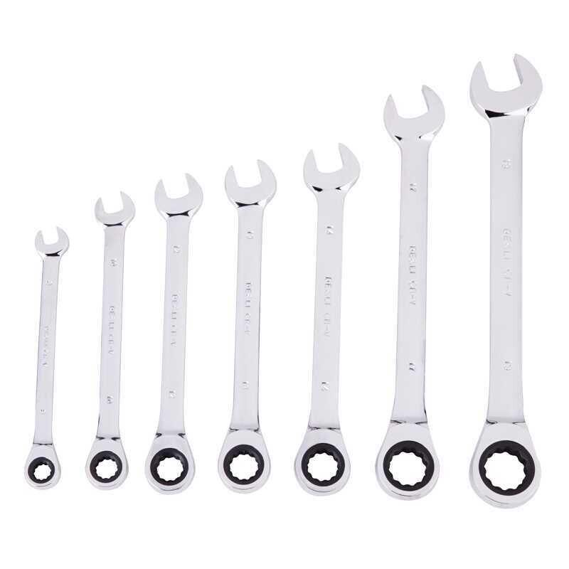 Deli 32mm Mirror Finish Ratchet Wrench 32mm