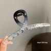 Exquisite Acrylic Claw Clip for Thick Hair - Large High-End Shark Hairpin