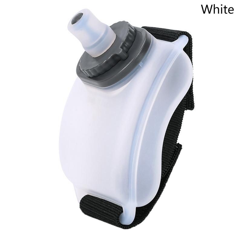7Oz Mini Running Wrist Water Bottle Kettle Holder Wrist Storage Hydration Pack Soft Flask For Marathon Riding Fitness Climbing